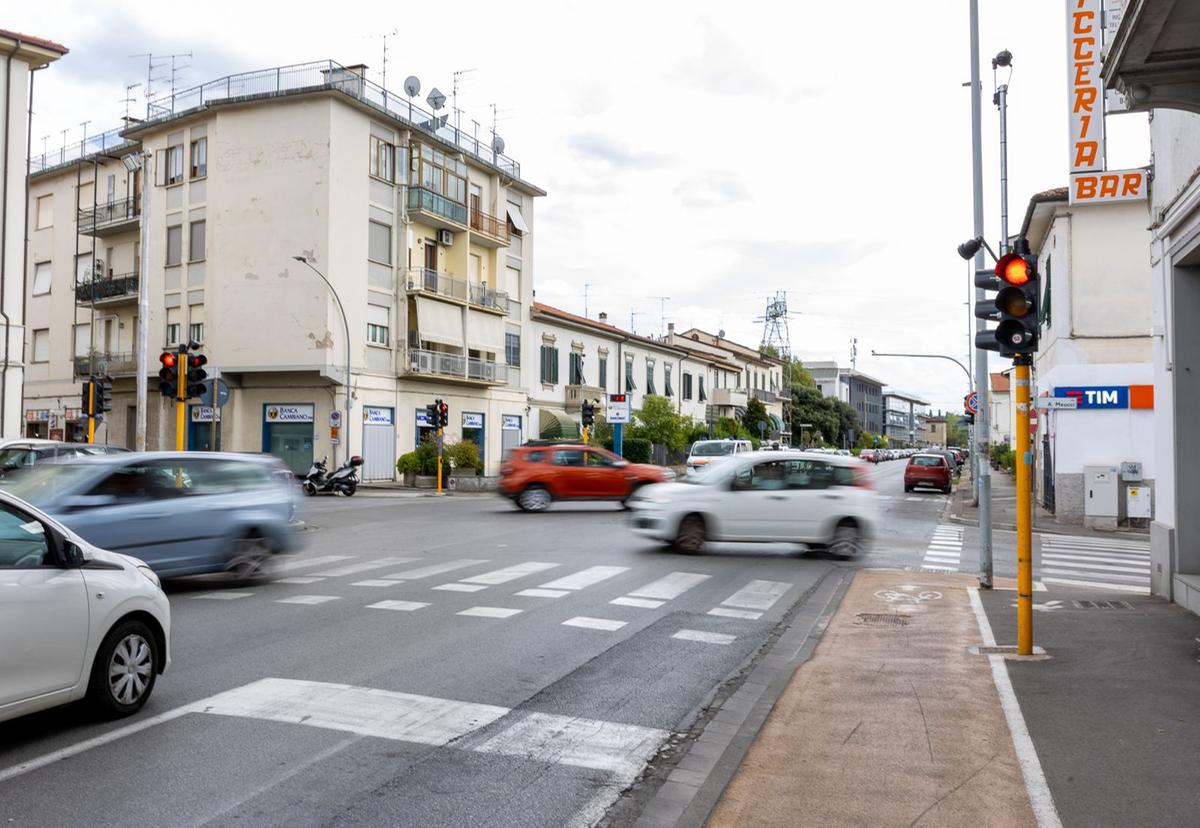 Empoli, infrazioni al semaforo: dal 15 settembre scattano le sanzioni in via Cappuccini