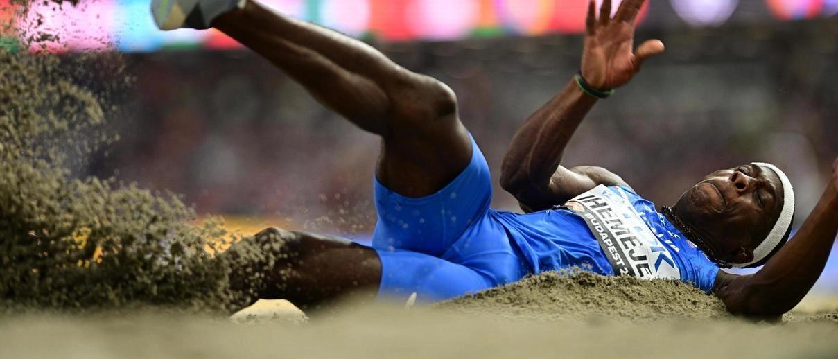 Chiebuka Emmanuel Ihemeje. Uno spettacolo nel salto triplo. Il suo futuro? Sarà nella sanità