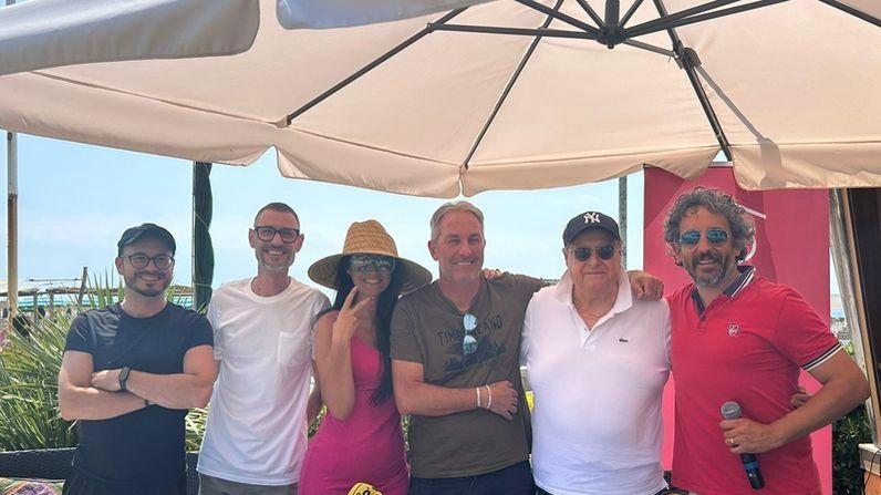 Gli organizzatori durante la presentazione della manifestazione di Lido Gli organizzatori durante la presentazione della manifestazione di Lido