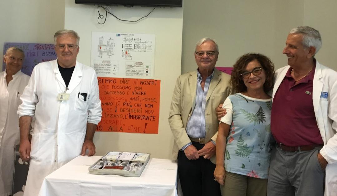 Massa, donato un videolaringoscopio neonatale all'ospedale Apuane