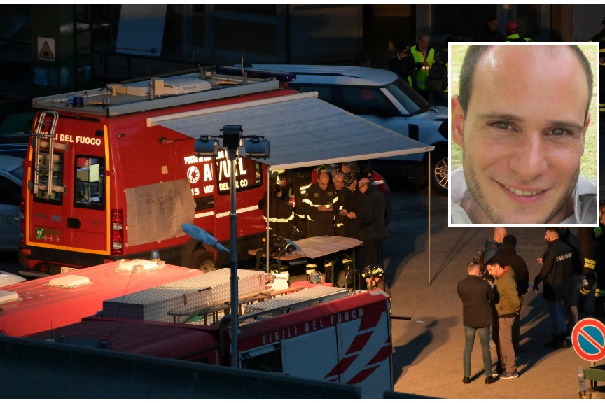 Alessandro D'Andrea e il lavoro dei vigili del fuoco nella centrale