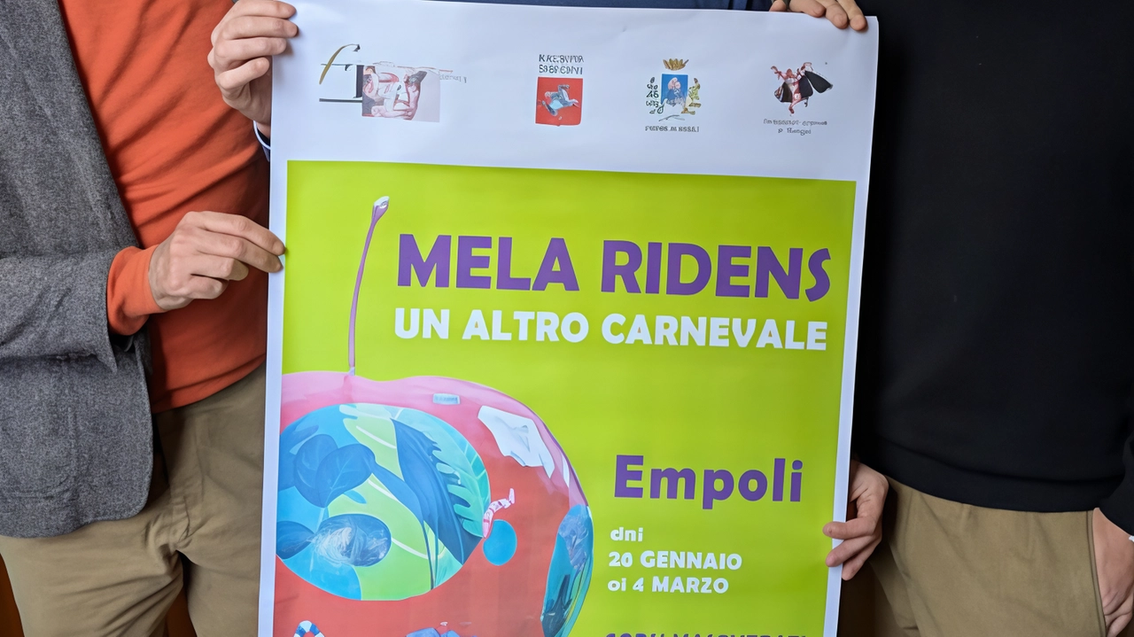L’evento del Carnevale “Mela Ridens“ è stato presentato in Comune. Da sinistra: l’assessore Bellucci, il sindaco Mantellassi e l’assessore Bensi L’evento del Carnevale “Mela Ridens“ è stato presentato in Comune. Da sinistra: l’assessore Bellucci, il sindaco Mantellassi e l’assessore Bensi