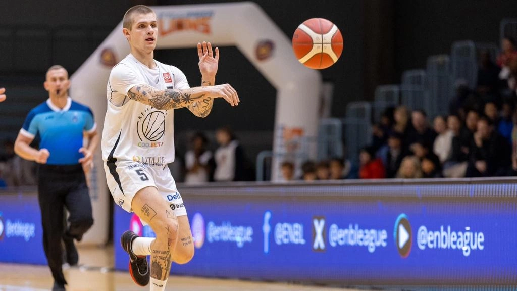Tautvydas Kupstas, esterno classe 2000 in forza al Keila Basketball