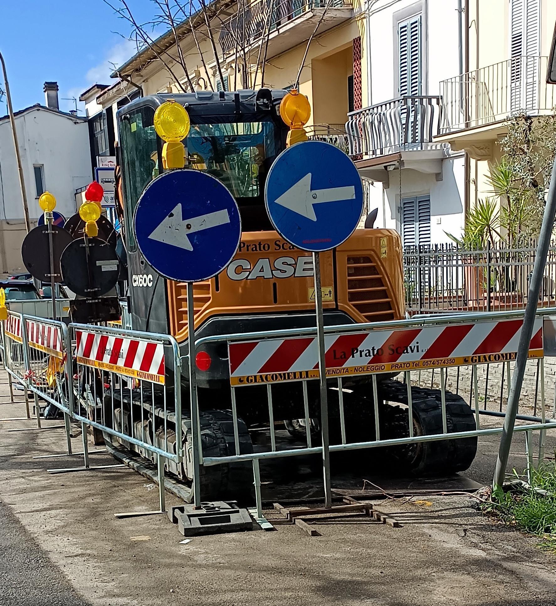 Lavori di asfaltatura in Viale Amendola Lavori di asfaltatura in Viale Amendola