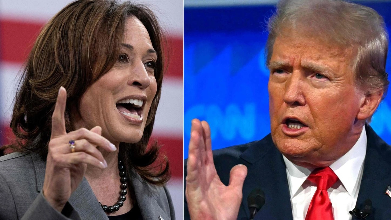 Kamala Harris e Donald Trump e le. elezioni presidenziali in America Kamala Harris e Donald Trump e le. elezioni presidenziali in America