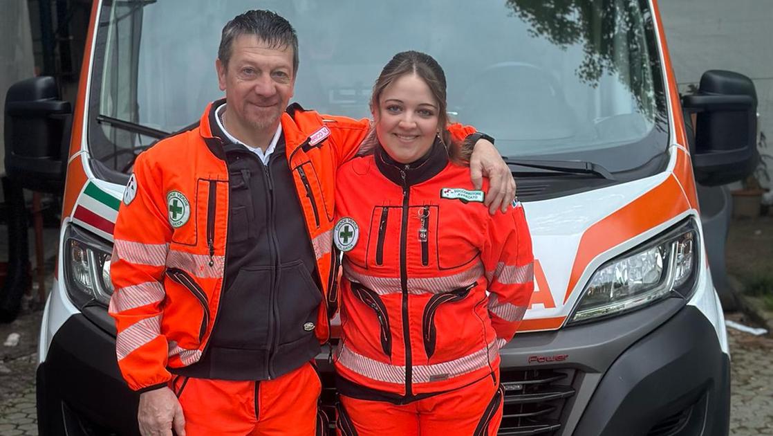 Di padre in figlia. Enrico e Aurora in servizio insieme il giorno di Pasqua