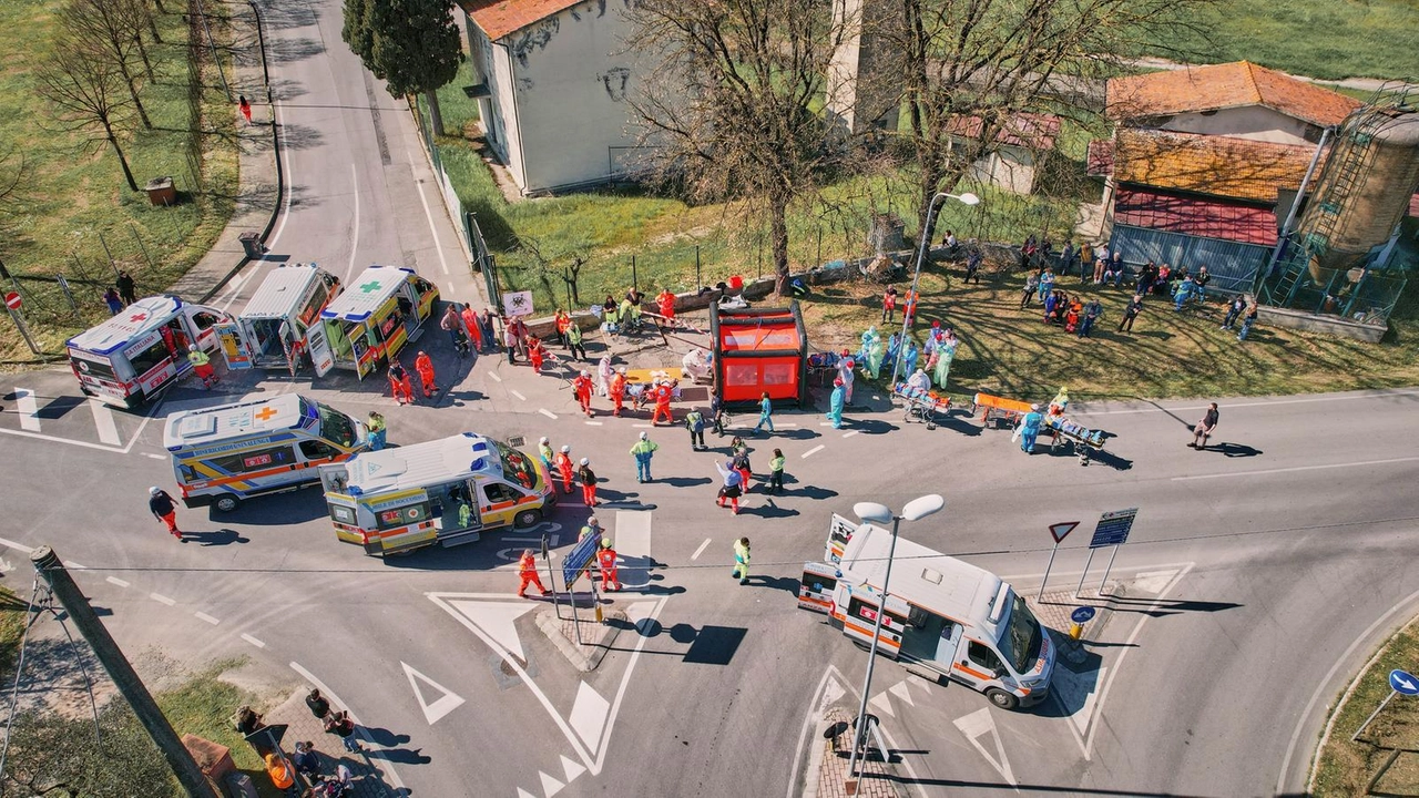 A Torrita di Siena la simulazione di una maxi-emergenza sanitaria