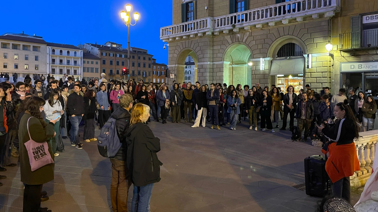 Il ritrovo in piazza XX Settembre