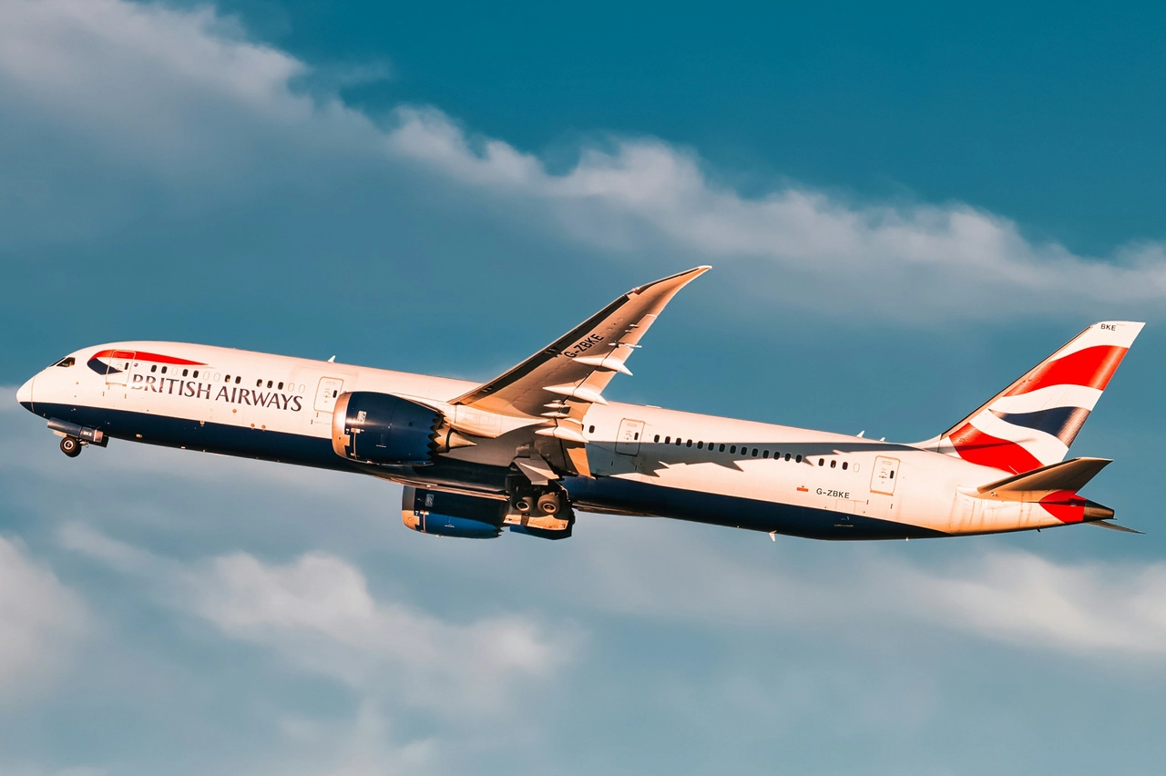 Un aereo della British Airways