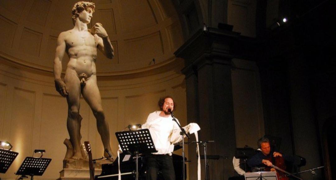 galleria dell8217accademia concerto di vinicio capossela per la rassegna su michelangelo
