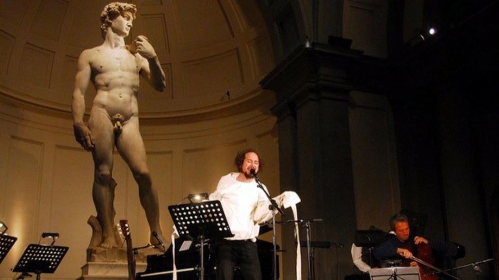 Galleria dell’Accademia, concerto di Vinicio Capossela per la rassegna su Michelangelo Galleria dell’Accademia, concerto di Vinicio Capossela per la rassegna su Michelangelo