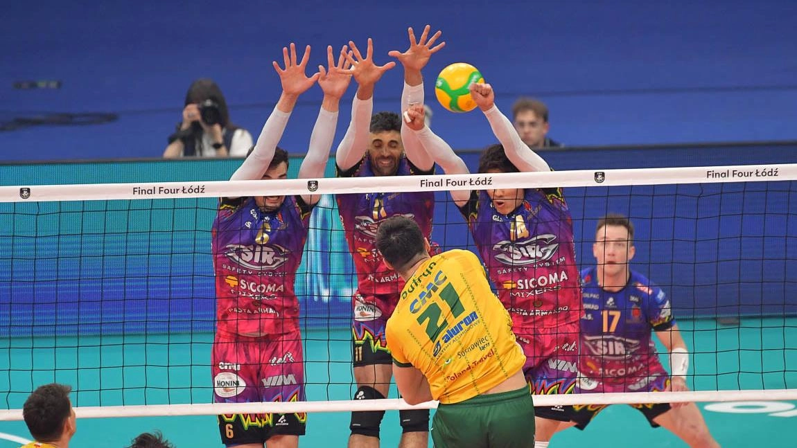 Sir Sicoma Monini Perugia trionfa in Champions League battendo Zawiercie