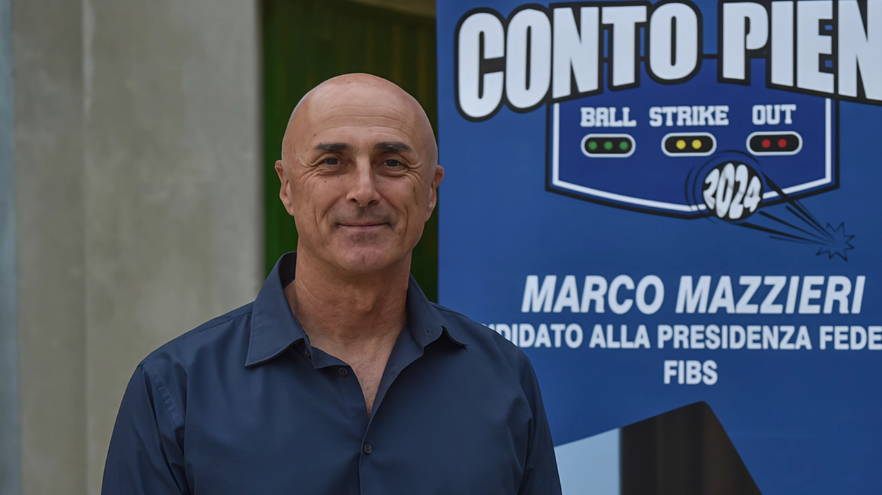 Marco Mazzieri, ex giocatore e allenatore di baseball, si candida alla presidenza della Fibs per rivoluzionare la Federazione e valorizzare il talento italiano. Elezione il 16 novembre. Marco Mazzieri, ex giocatore e allenatore di baseball, si candida alla presidenza della Fibs per rivoluzionare la Federazione e valorizzare il talento italiano. Elezione il 16 novembre.