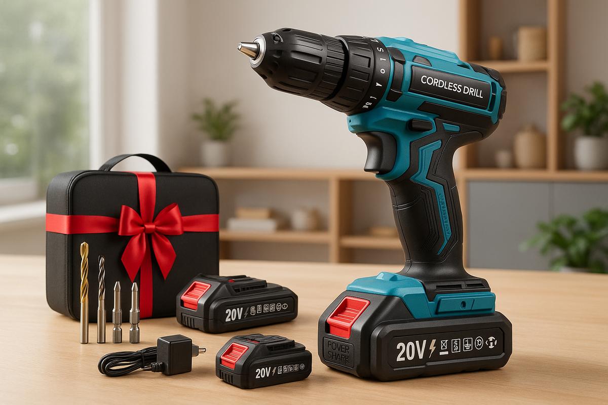 Questo trapano avvitatore è un affare solo 34 euro con due batterie incluse