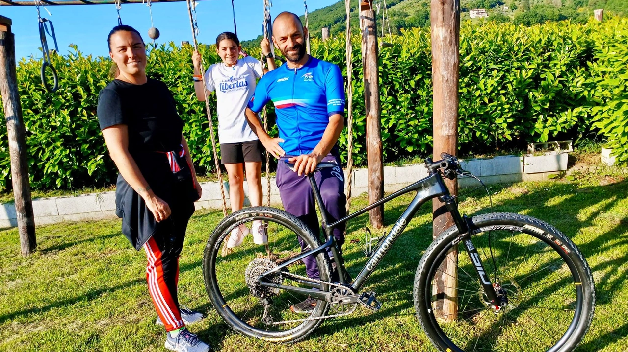 Erika, Matilde e Claudio: una famiglia di sportivi doc