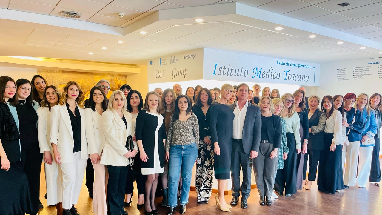 Il gruppo di lavoro dell'Istituto Medico Toscano