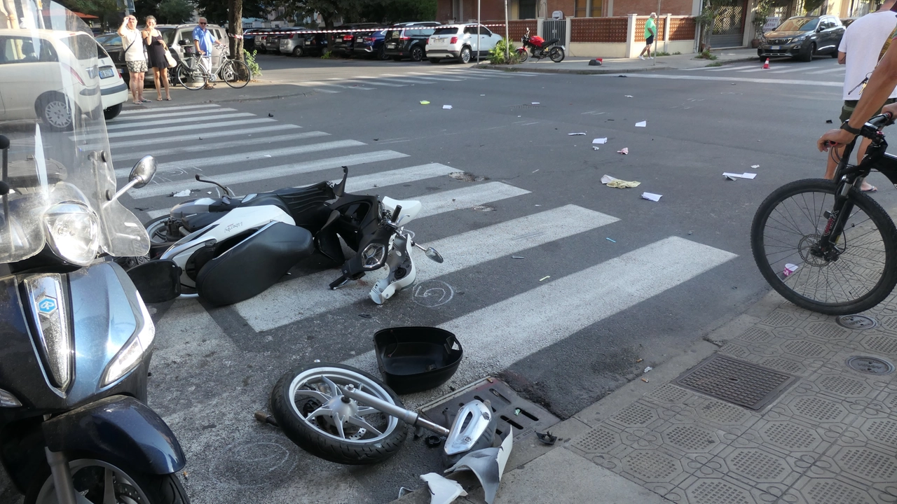 Incidente mortale a Viareggio (foto Umicini)