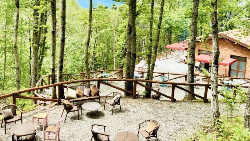 Una immagina della tenuta dello Scoiattolo nel complesso del Ciocco Una immagina della tenuta dello Scoiattolo nel complesso del Ciocco
