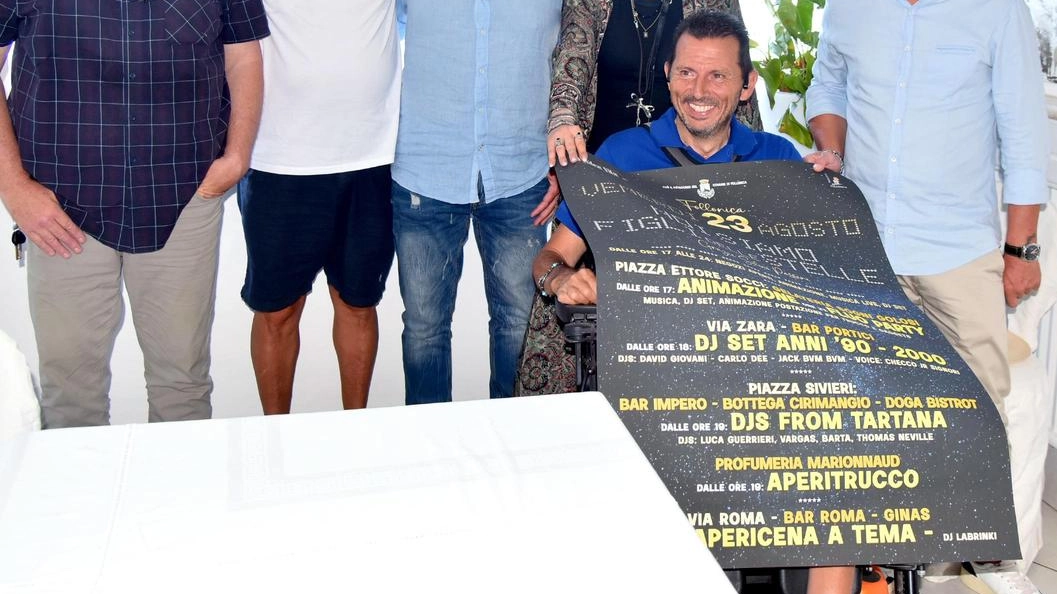 Presentazione dell’evento con la partecipazione degli amministratori. della figlia e del cugino Presentazione dell’evento con la partecipazione degli amministratori. della figlia e del cugino