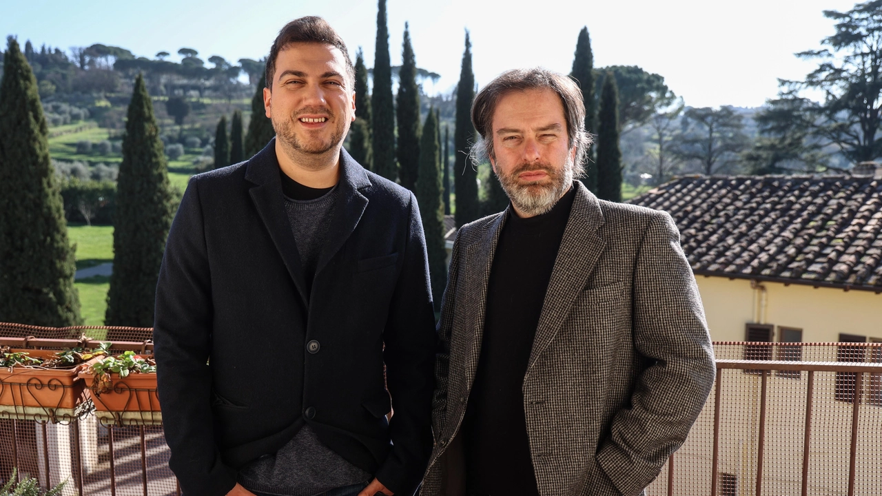 Gli autori del libro David Fabbri e Carlo Casini (Foto Giuseppe Cabras / New Press Photo)