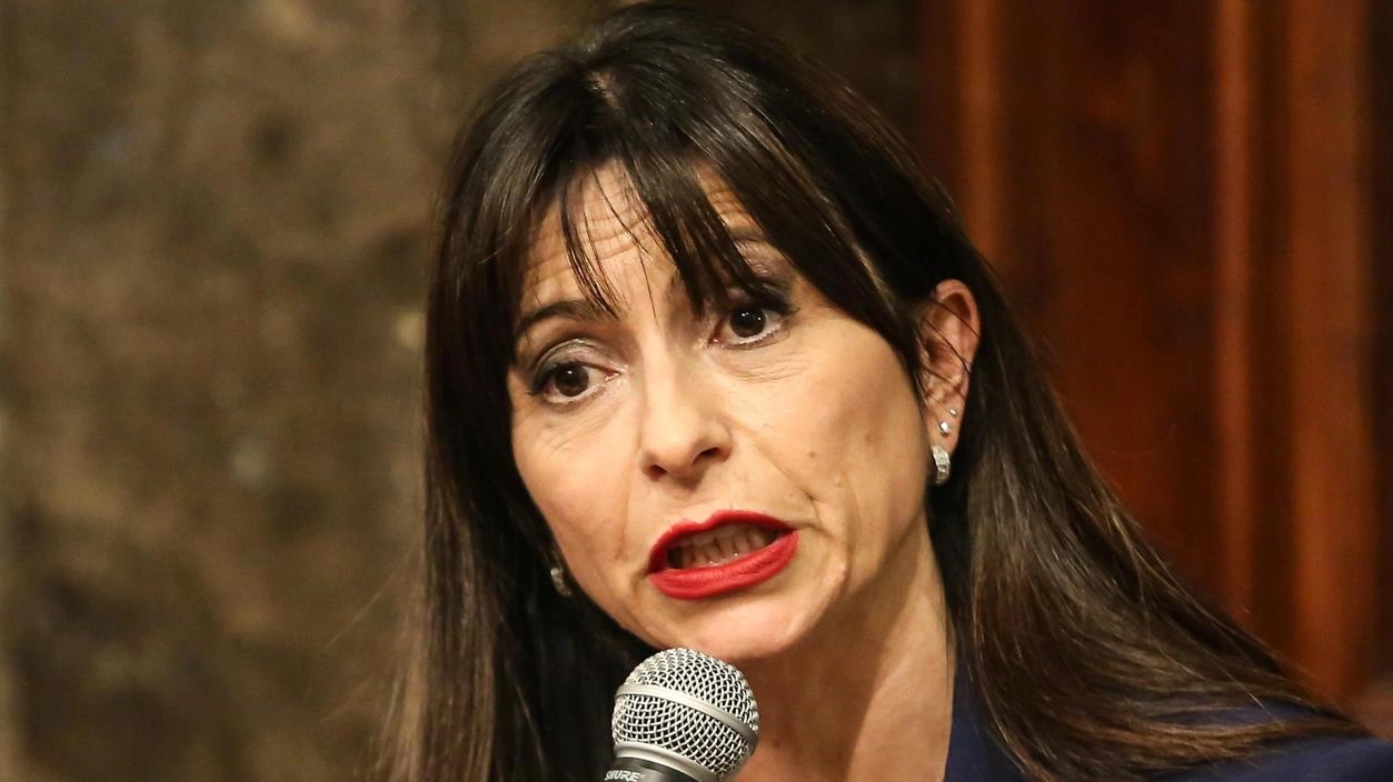 La presidente Stefania Proietti La presidente Stefania Proietti