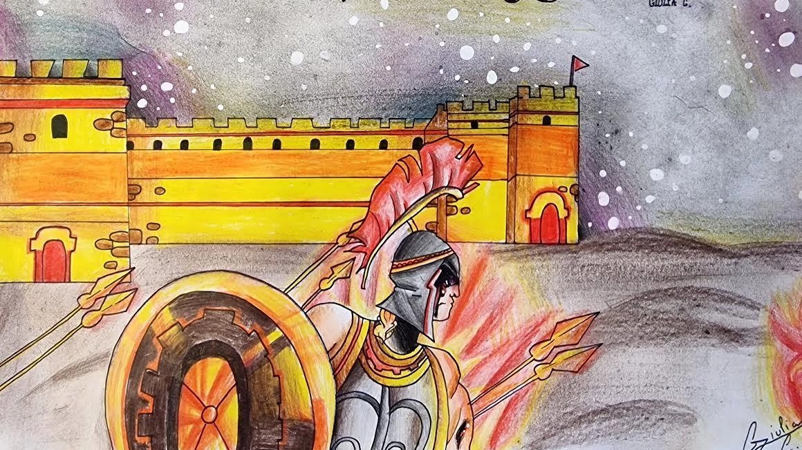 L’immagine a corredo della pagina è un disegno realizzata dalla 1 F L’immagine a corredo della pagina è un disegno realizzata dalla 1 F