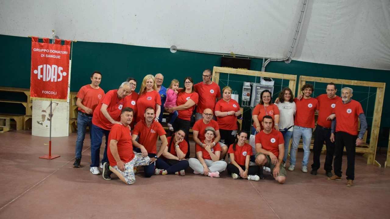 I donatori del gruppo Fidas di Forcoli I donatori del gruppo Fidas di Forcoli