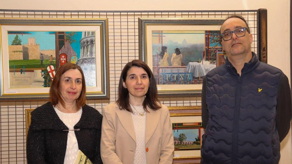 L’iniziativa è promossa dal Comune di Pisa (qui l’assessore Filippo Bedini). in collaborazione con le figlie dell’artista, Elisabetta e Maria Cristina Montagnani L’iniziativa è promossa dal Comune di Pisa (qui l’assessore Filippo Bedini). in collaborazione con le figlie dell’artista, Elisabetta e Maria Cristina Montagnani