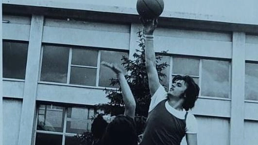 Alessandro Dolfi durante una partita negli anni ’60 Alessandro Dolfi durante una partita negli anni ’60