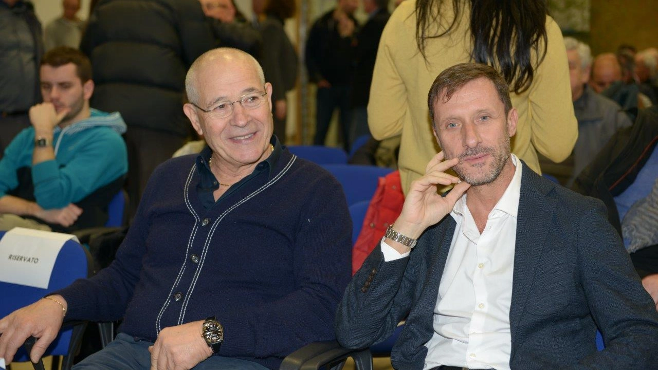 Da sx Baronti e l'attuale Capo Redattore Centrale di Rai Sport Alessandro Fabretti