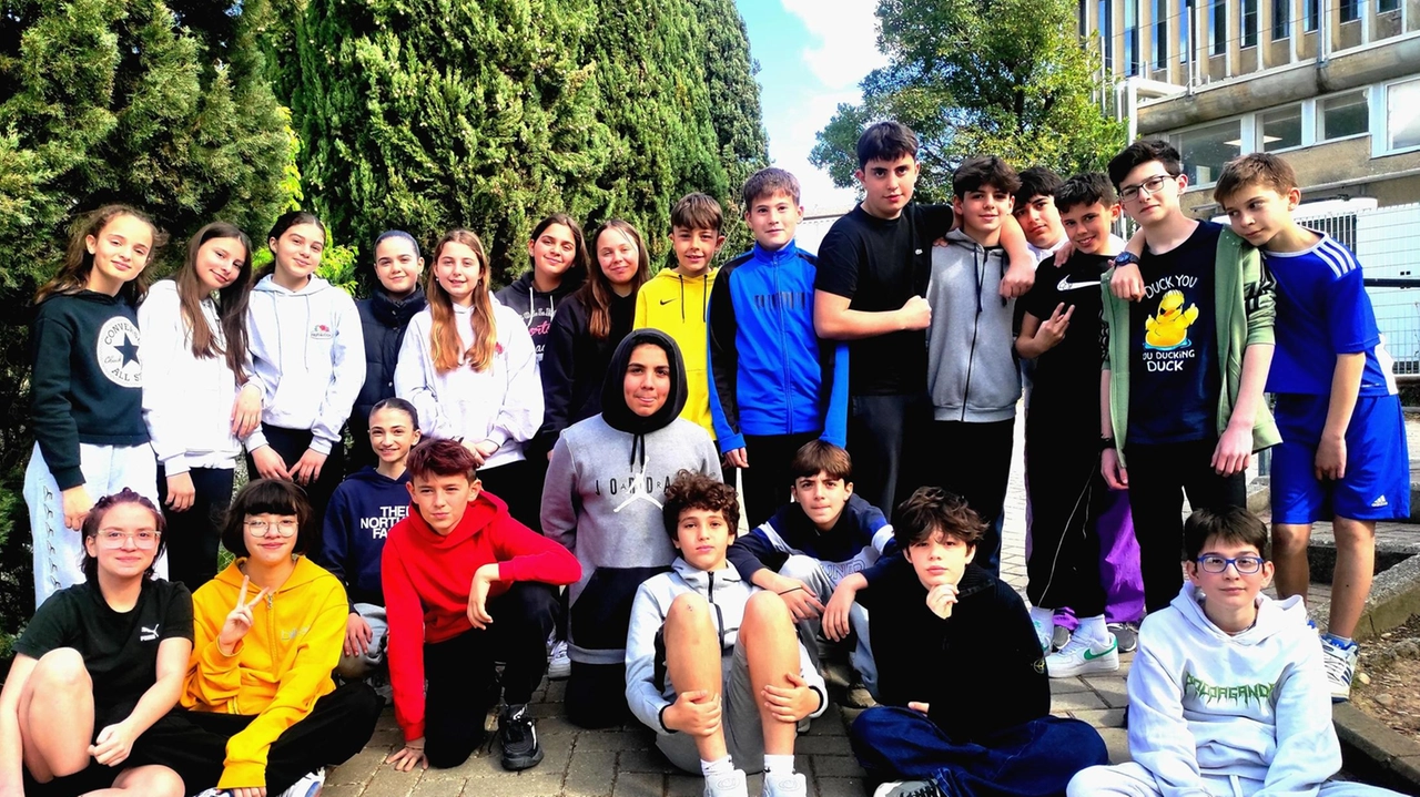 La classe 2^ A della scuola Secondaria di primo grado di Montespertoli