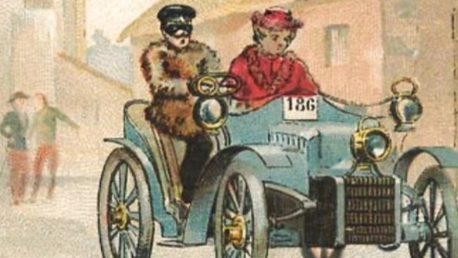 Nasce a Parigi la prima targa delle auto (foto da Ansa) Nasce a Parigi la prima targa delle auto (foto da Ansa)