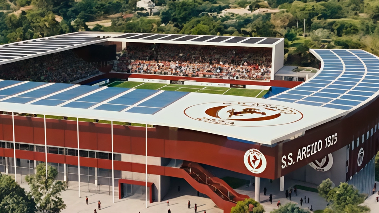 Il rendering del nuovo stadio, che secondo le stime è in arrivo per il 2028 Il rendering del nuovo stadio, che secondo le stime è in arrivo per il 2028