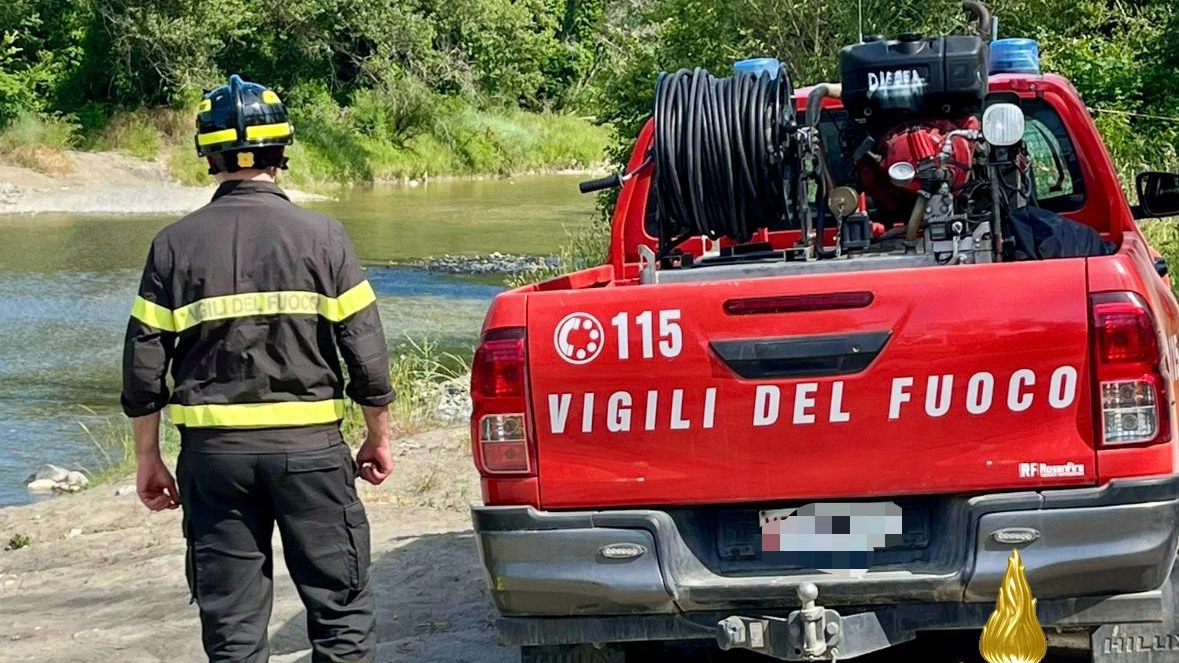 L'intervento dei vigili del fuoco L'intervento dei vigili del fuoco