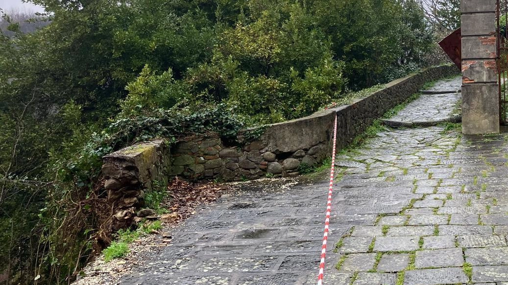 La frana è avvenuta sulla via pedonale che porta a Collodi Castello all’altezza di uno degli accessi alla Villa Garzoni La strada è stata chiusa al transito per precauzione dall’incrocio con via della Fiaba La frana è avvenuta sulla via pedonale che porta a Collodi Castello all’altezza di uno degli accessi alla Villa Garzoni La strada è stata chiusa al transito per precauzione dall’incrocio con via della Fiaba