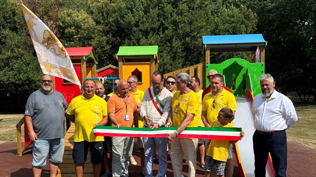 L'inaugurazione del parco L'inaugurazione del parco