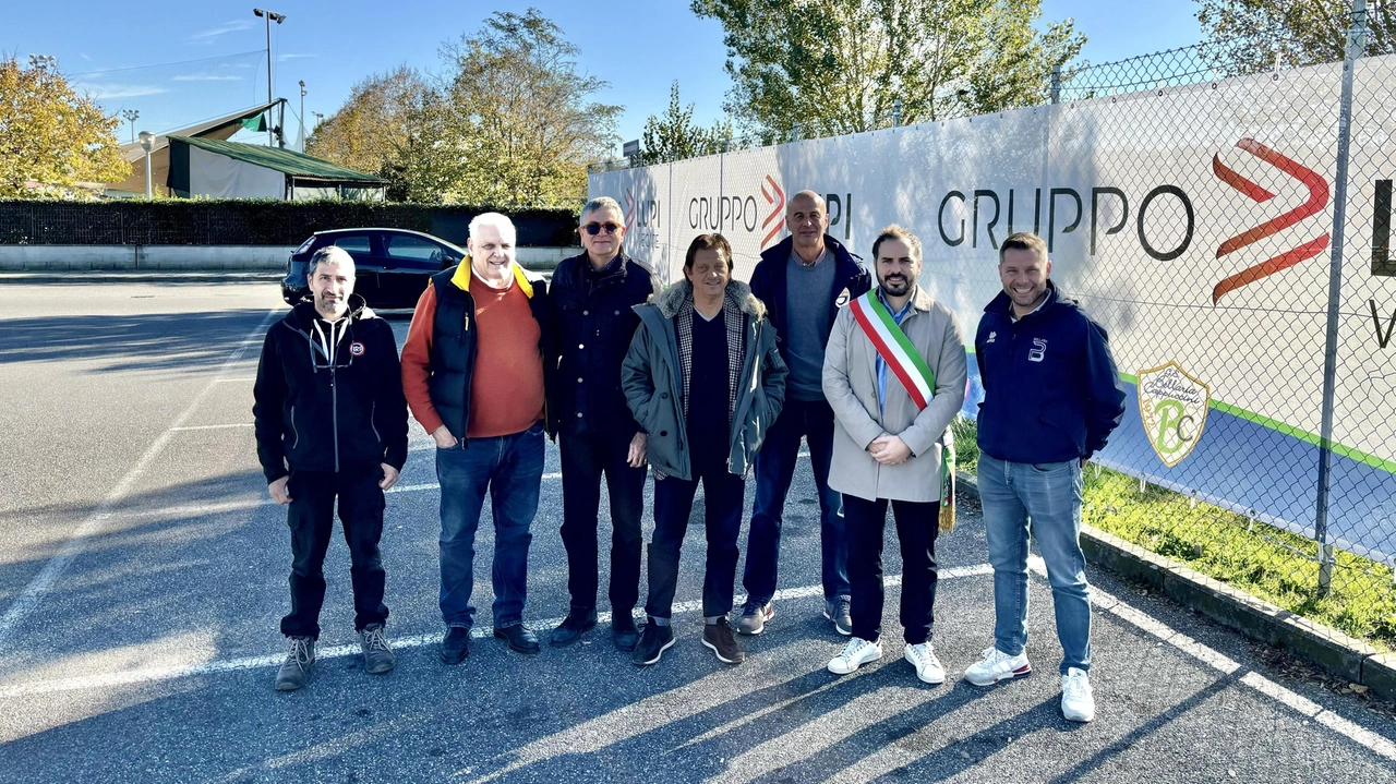 Ieri mattina la presentazione della recinzione. Sopra, Giacomo Gronchi, Ceo del Gruppo Lupi Ieri mattina la presentazione della recinzione. Sopra, Giacomo Gronchi, Ceo del Gruppo Lupi