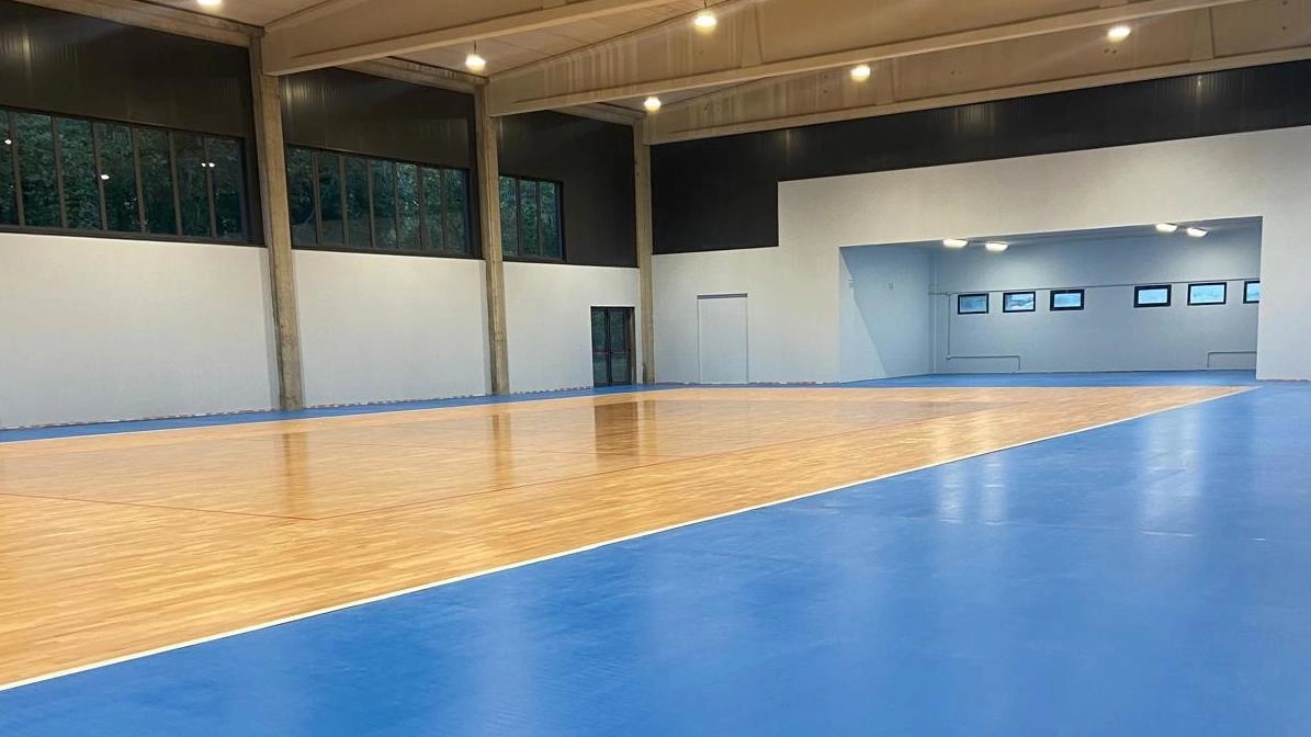 La palestra rinnovata all’interno del Palazzetto dello Sport di Fivizzano La palestra rinnovata all’interno del Palazzetto dello Sport di Fivizzano