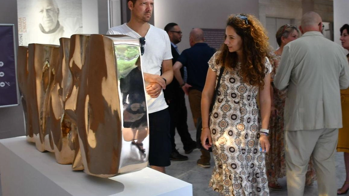 Una delle opere esposte alla mostra “Conversazioni sulla natura” (foto Nizza)