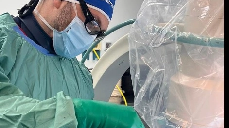 L'equipe ospedaliera al lavoro