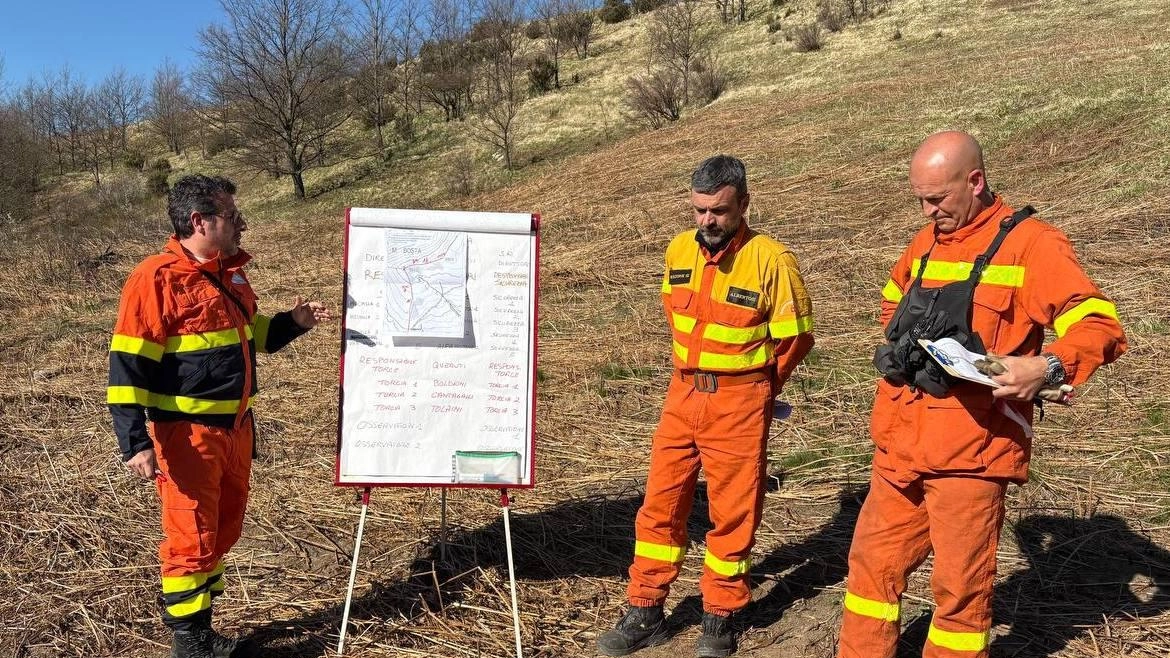 La parte teorica delle operazioni di abbruciamento ha anticipato la pratica