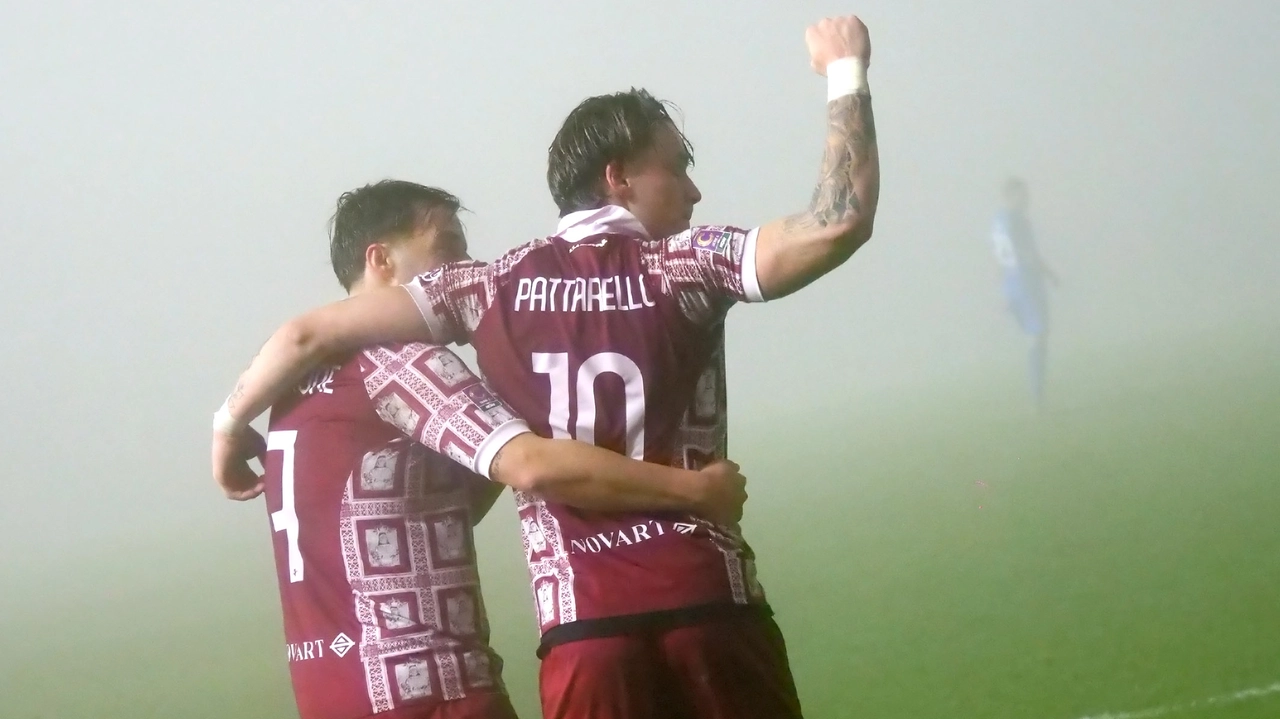 Il gol decisivo porta la firma di Pattarello (foto Cristini) Il gol decisivo porta la firma di Pattarello (foto Cristini)