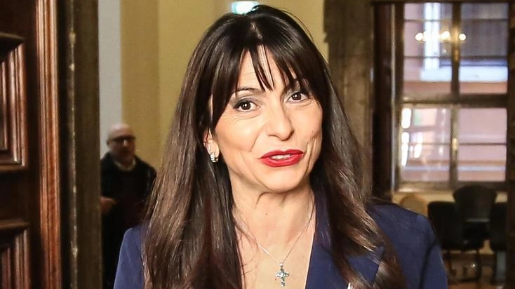 La governatrice Stefania Proietti La governatrice Stefania Proietti