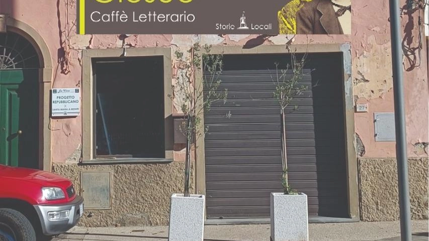 La sede del caffè letterario Giosuè che verrà inaugurata stasera in piazza della Vittoria a Santa Maria a Monte