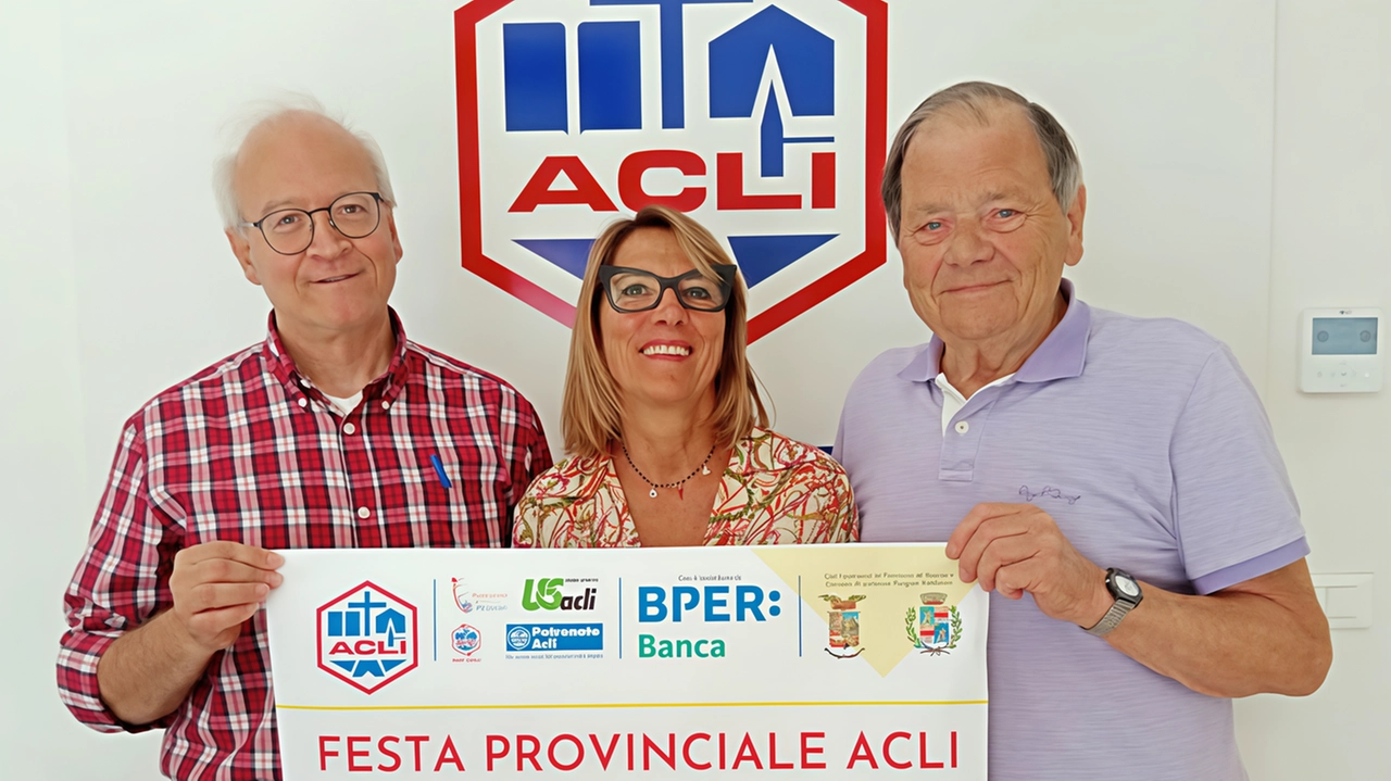 Una fase della presentazione della festa provinciale delle Acli Una fase della presentazione della festa provinciale delle Acli