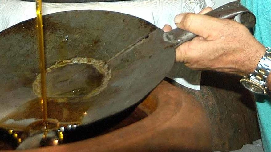 Olio di oliva . Toccasana in tavola