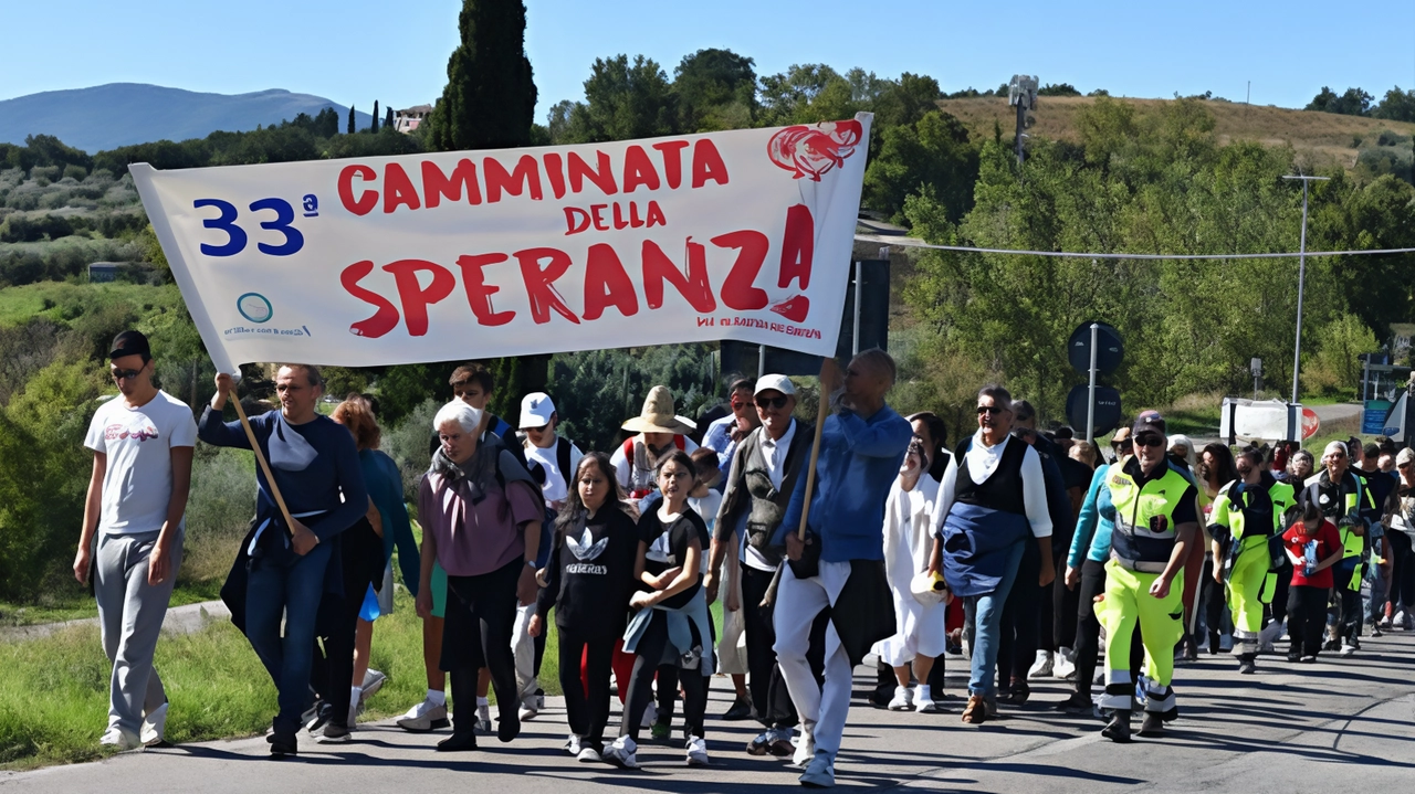 Dopo la «Camminata della Speranza» che ha registrato numerose adesioni è in programma a Todi un nuovo evento per beneficenza Dopo la «Camminata della Speranza» che ha registrato numerose adesioni è in programma a Todi un nuovo evento per beneficenza