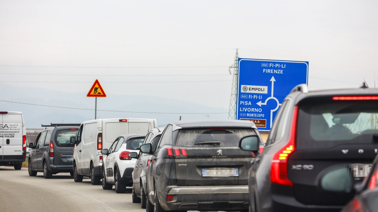 Traffico in Fi-Pi-Li (foto repertorio)