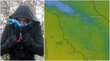 Ondata di freddo, Toscana sfiorata dalla perturbazione. Le previsioni per il weekend