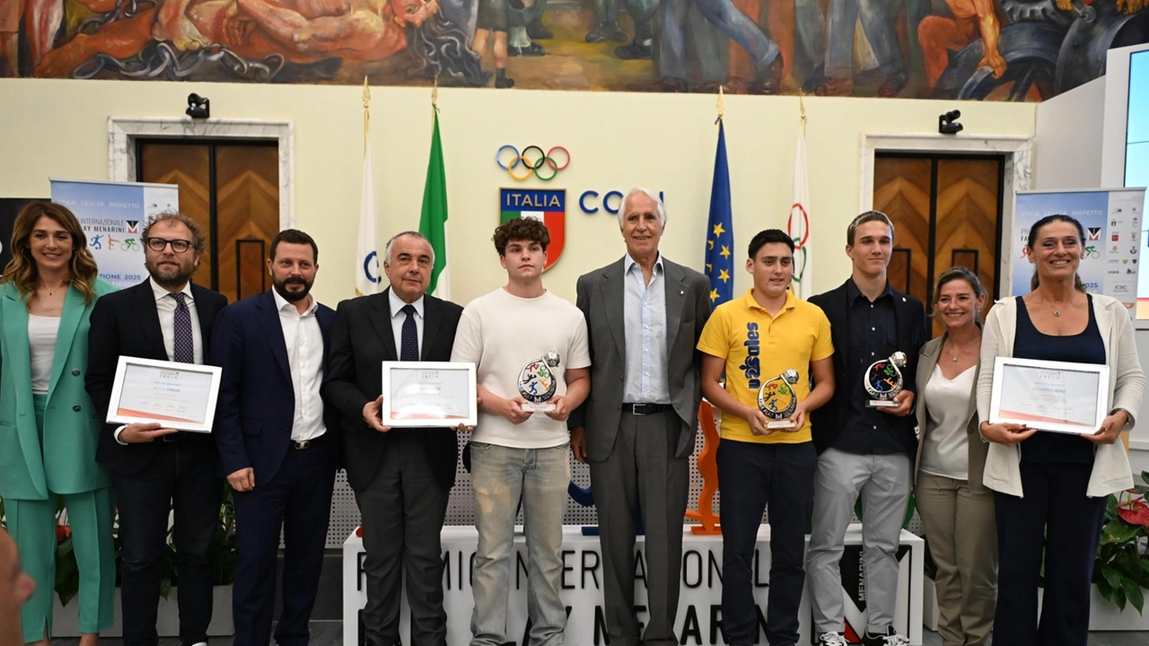 L’annuncio al Coni dei campioni del “Premio Internazionale Fair Play Menarini 2025“ L’annuncio al Coni dei campioni del “Premio Internazionale Fair Play Menarini 2025“